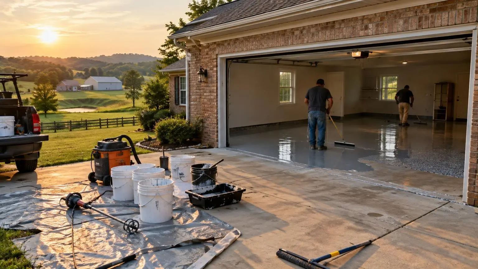 Epoxy Flooring in Bowling Green, KY