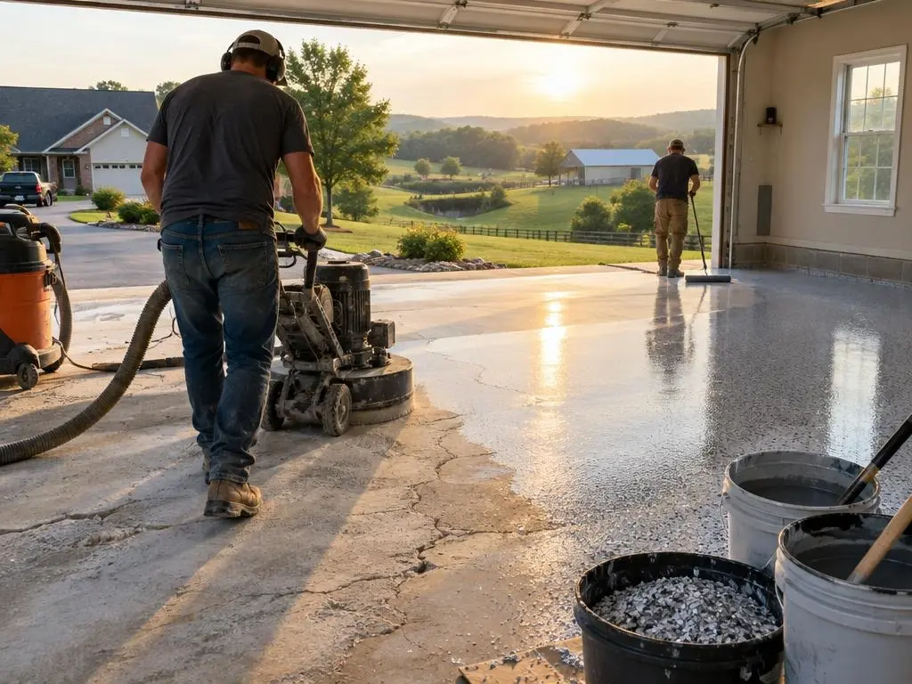 Garage Floor Coating in Bowling Green, KY